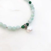 Ten Directional Beaded Jadeite Bracelet